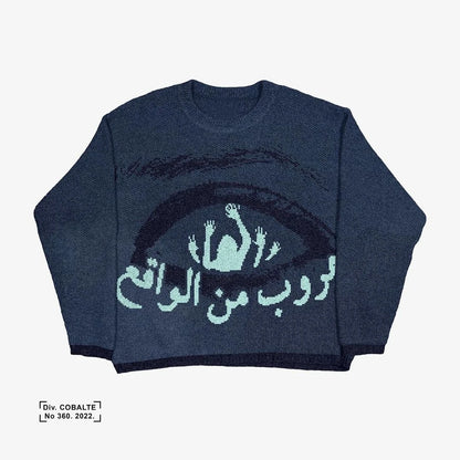 Men and Women'S Hip Hop Knitted Sweater, Harajuku Fashion, Spider Boy Pattern Printed Loose Top, Casual Street Wear Pullover, 20